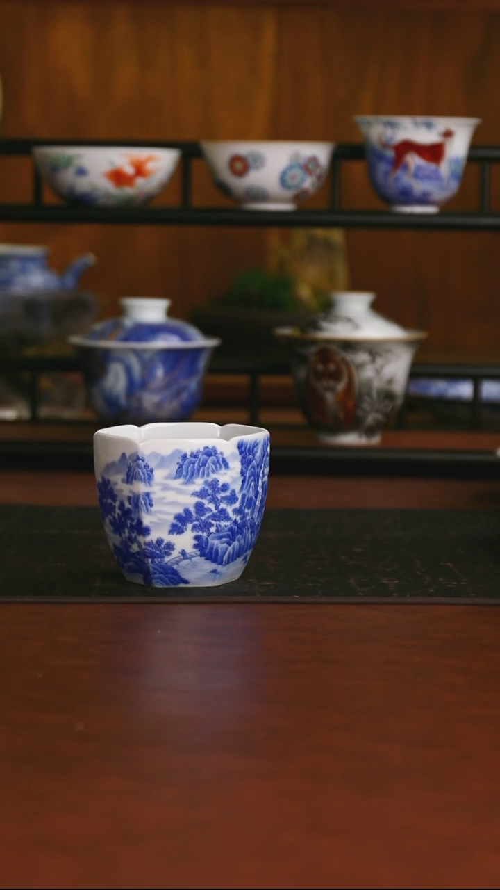 景德镇手工手绘的19