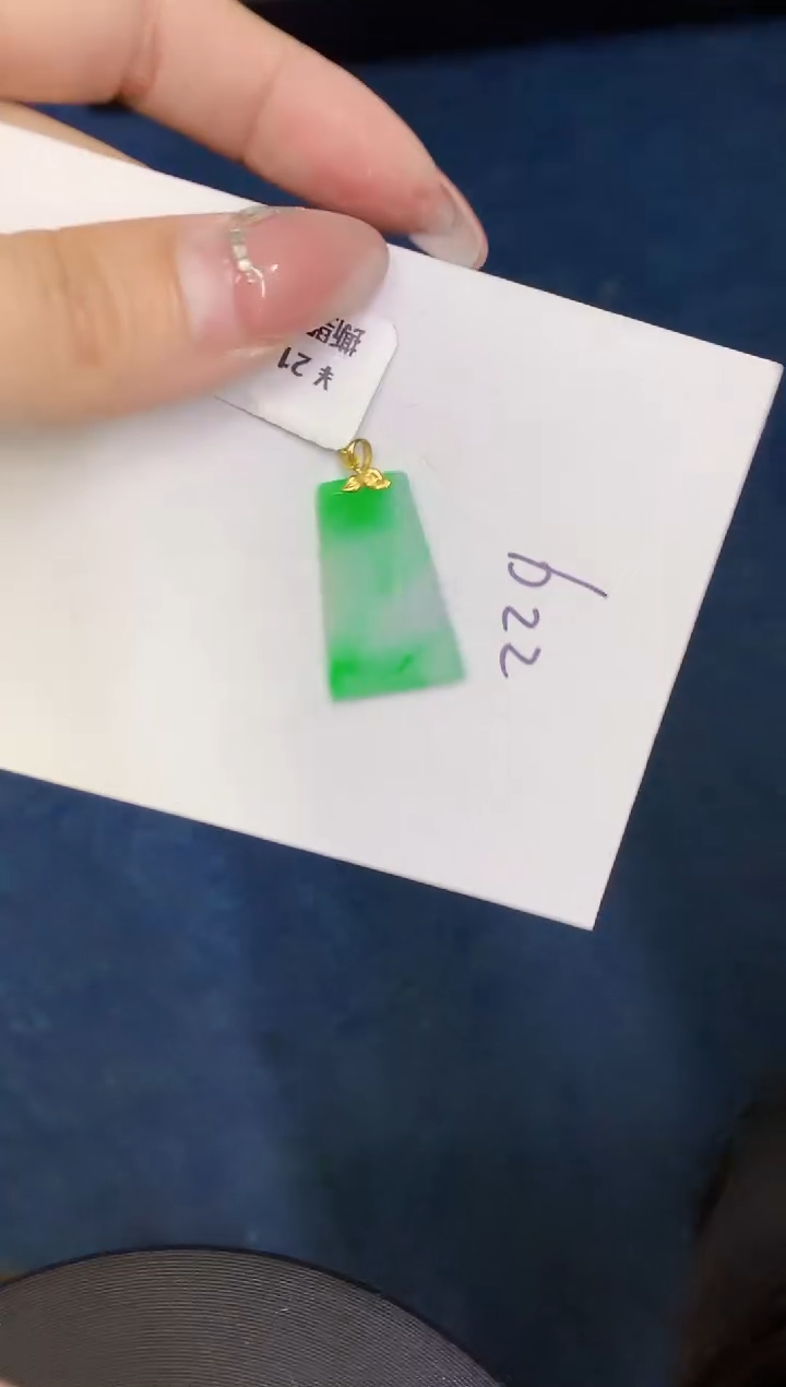 【闪购商品】翡翠颈饰18K金镶嵌000000000000