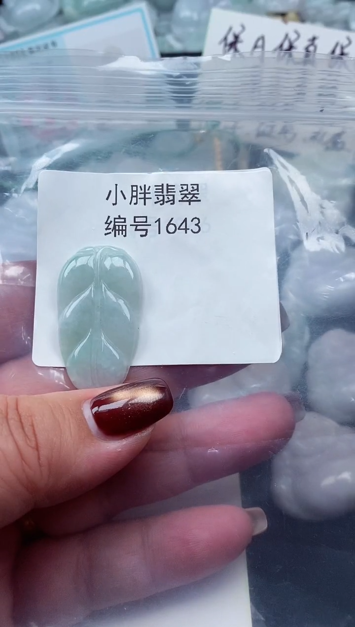 颈饰未镶嵌翡翠缅甸天然A货翡翠1643