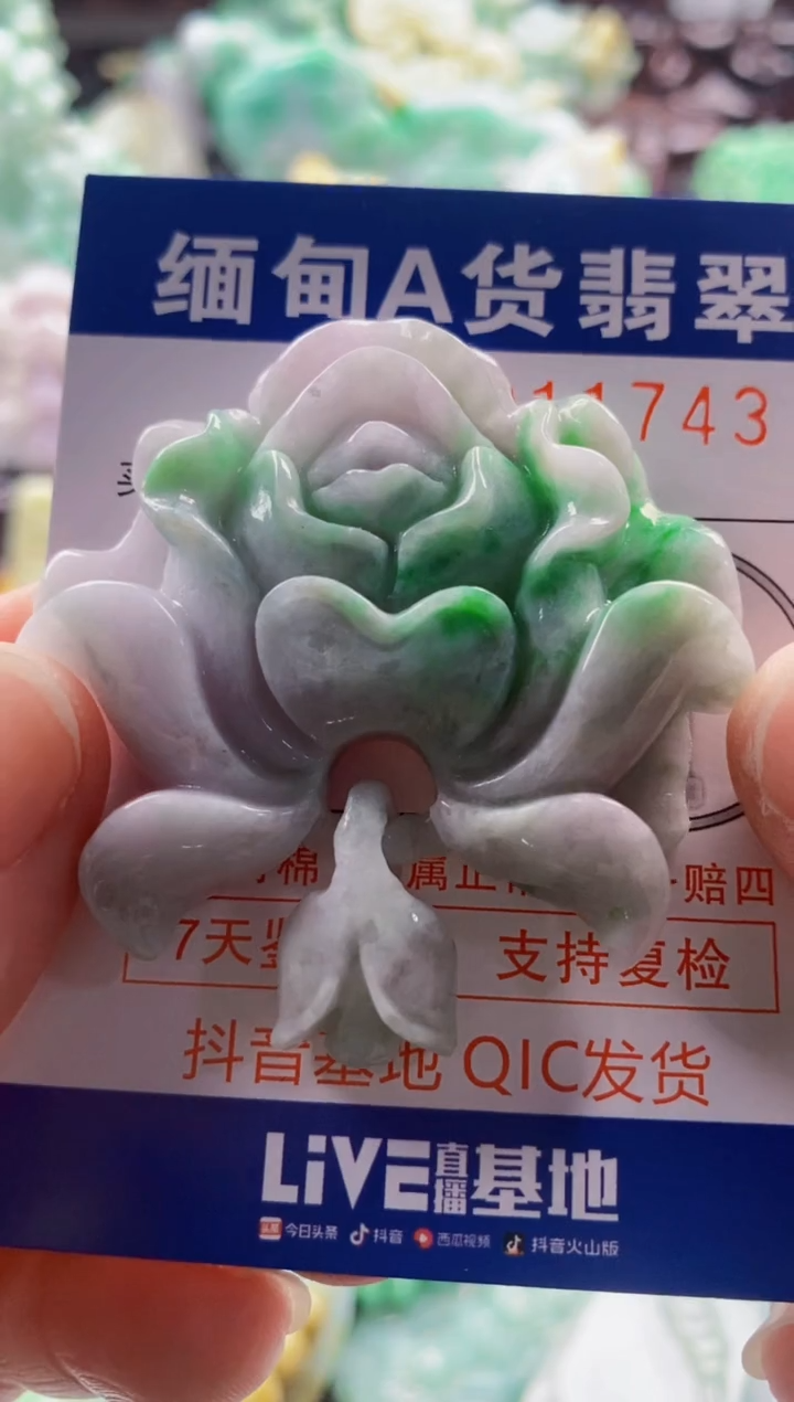 吊坠(不含链)未镶嵌翡翠1