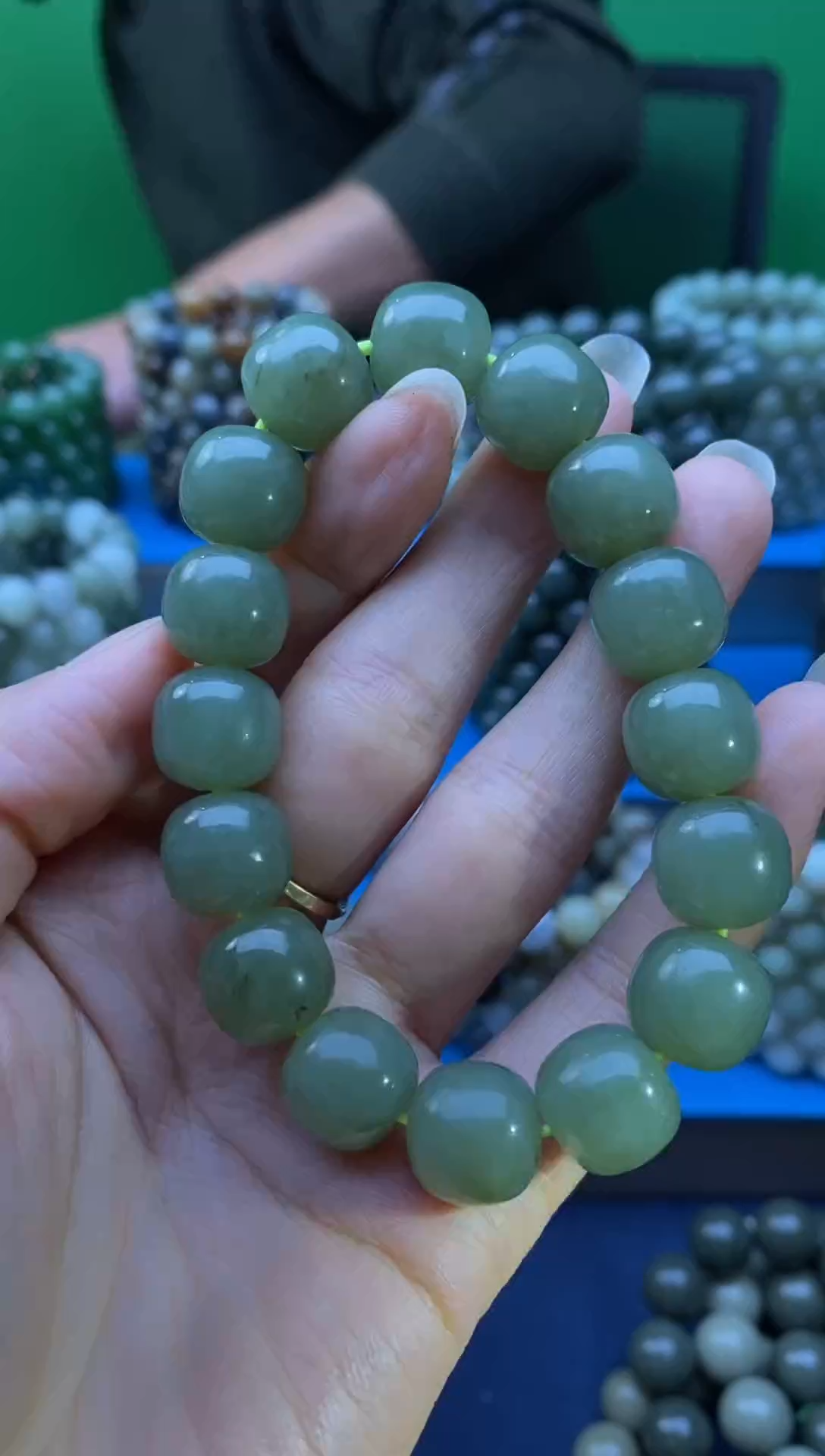 未镶嵌手链和田玉且**看015