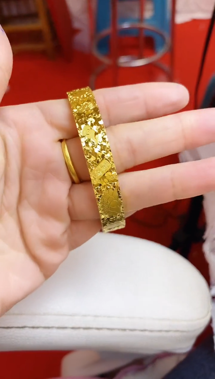 合金无031小吉言手镯