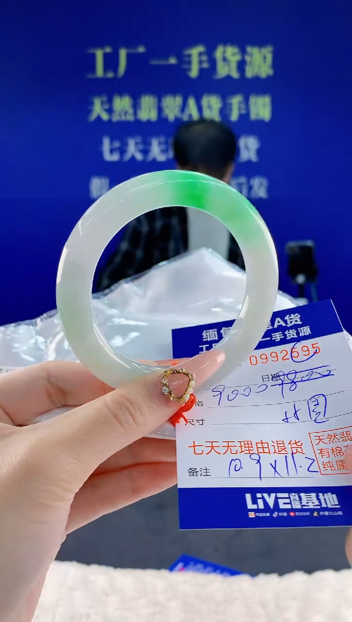 未镶嵌手镯翡翠95
