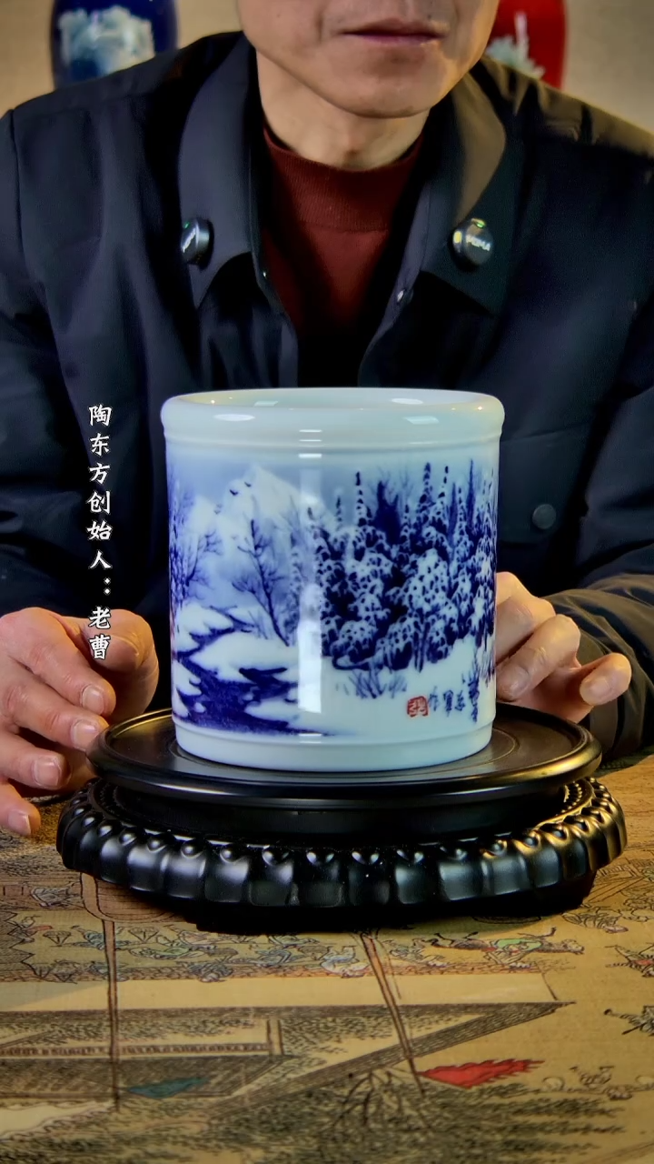 【闪购商品】其他景德镇陶东方陶瓷艺术作品花瓶瓷板画摆件