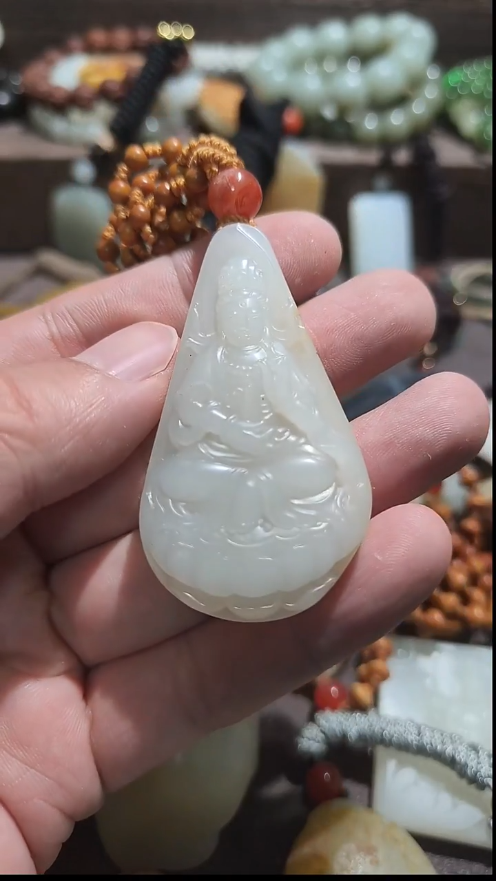 未镶嵌和田玉（子料）挂件未镶嵌和田玉挂件1