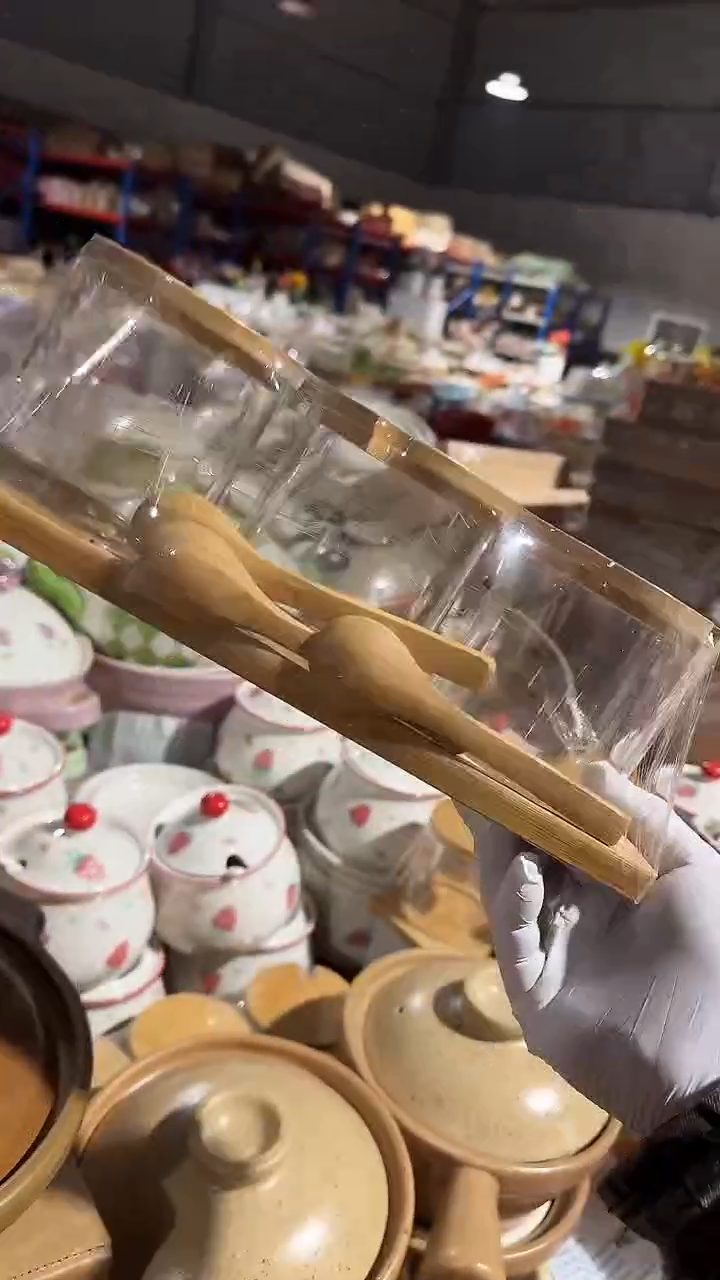 陶瓷调味罐一套微瑕 凑满20元包邮