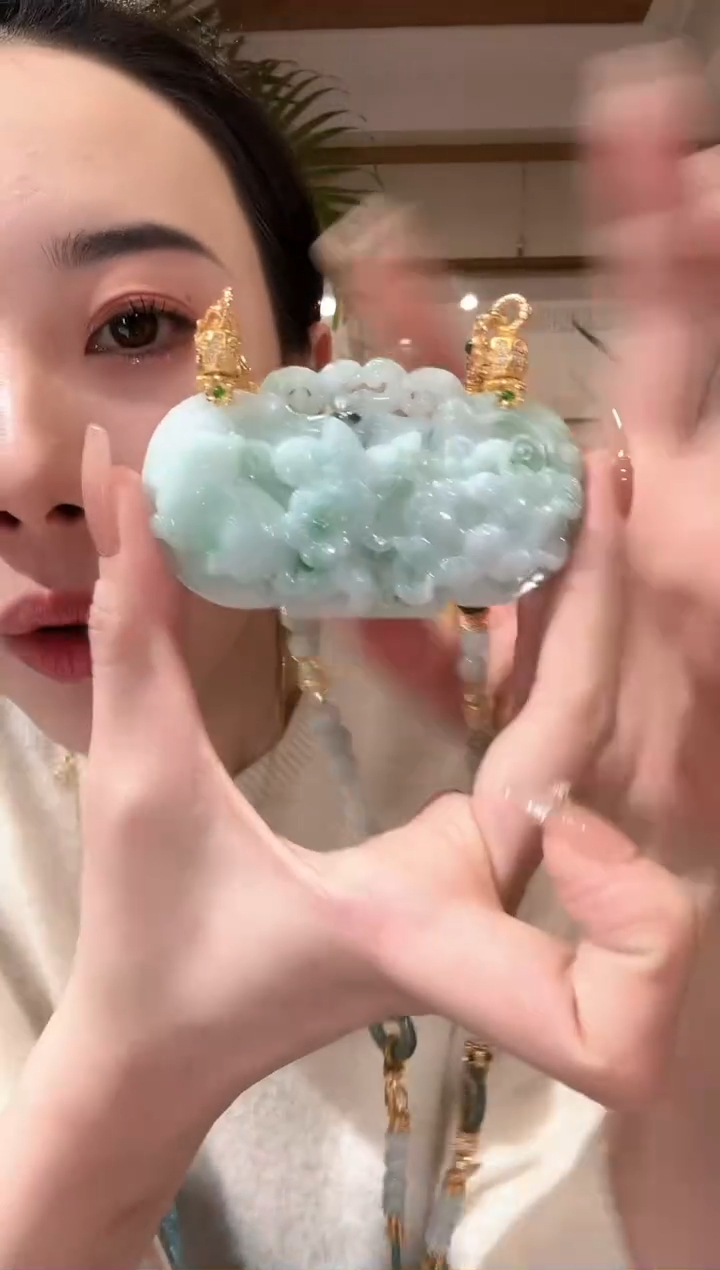 【闪购商品】翡翠颈饰未镶嵌国风