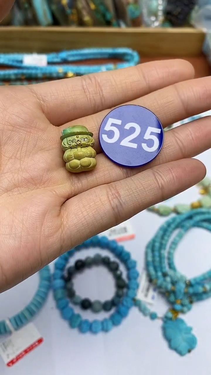 【闪购商品】绿松石雕刻件未镶嵌525