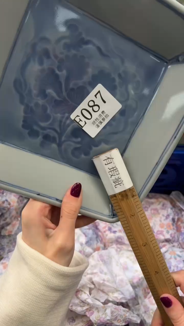 瓷片风*子       E087