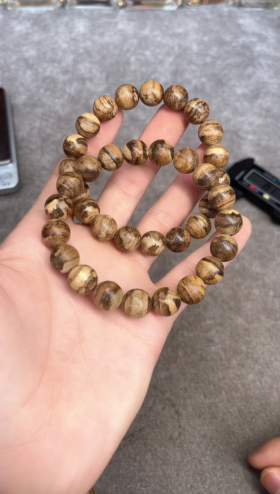 【闪购商品】沉香手串58号达拉干老虎柴多样性发货1条