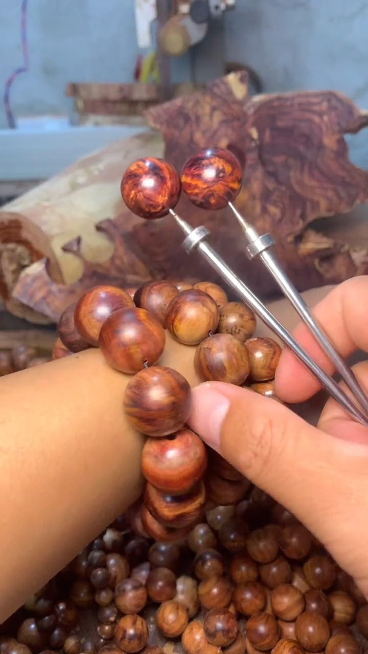 手串黄花梨/降香黄檀林*仑海南黄花梨2.0规格手串12颗定制不退换