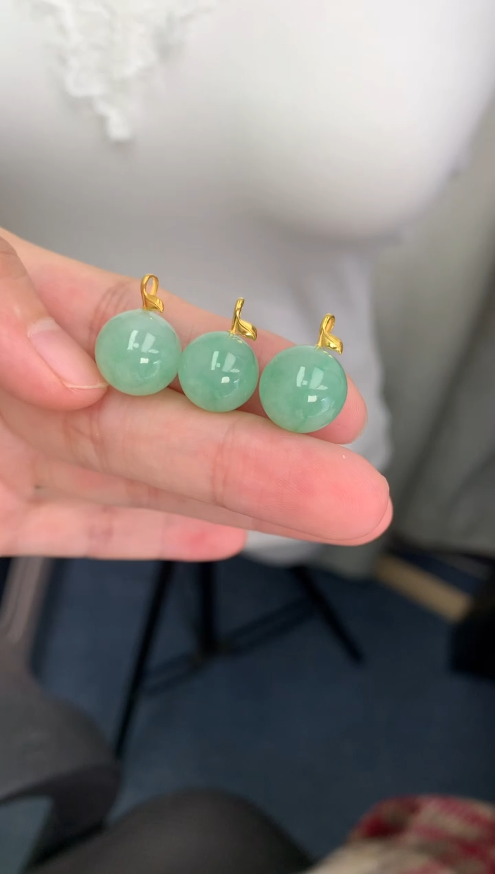 【闪购商品】定制翡翠18K金镶嵌模式推广期24小时鉴赏期