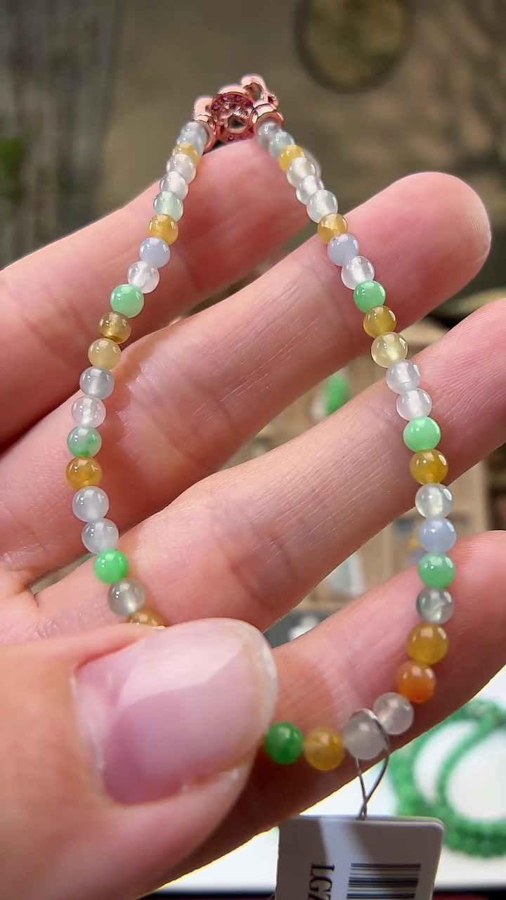 未镶嵌手链翡翠手串