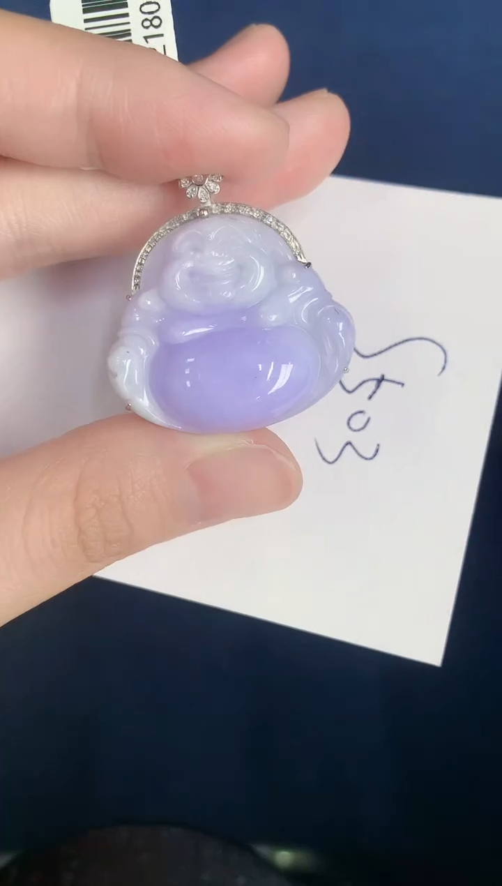 【闪购商品】翡翠颈饰18K金镶嵌000000000