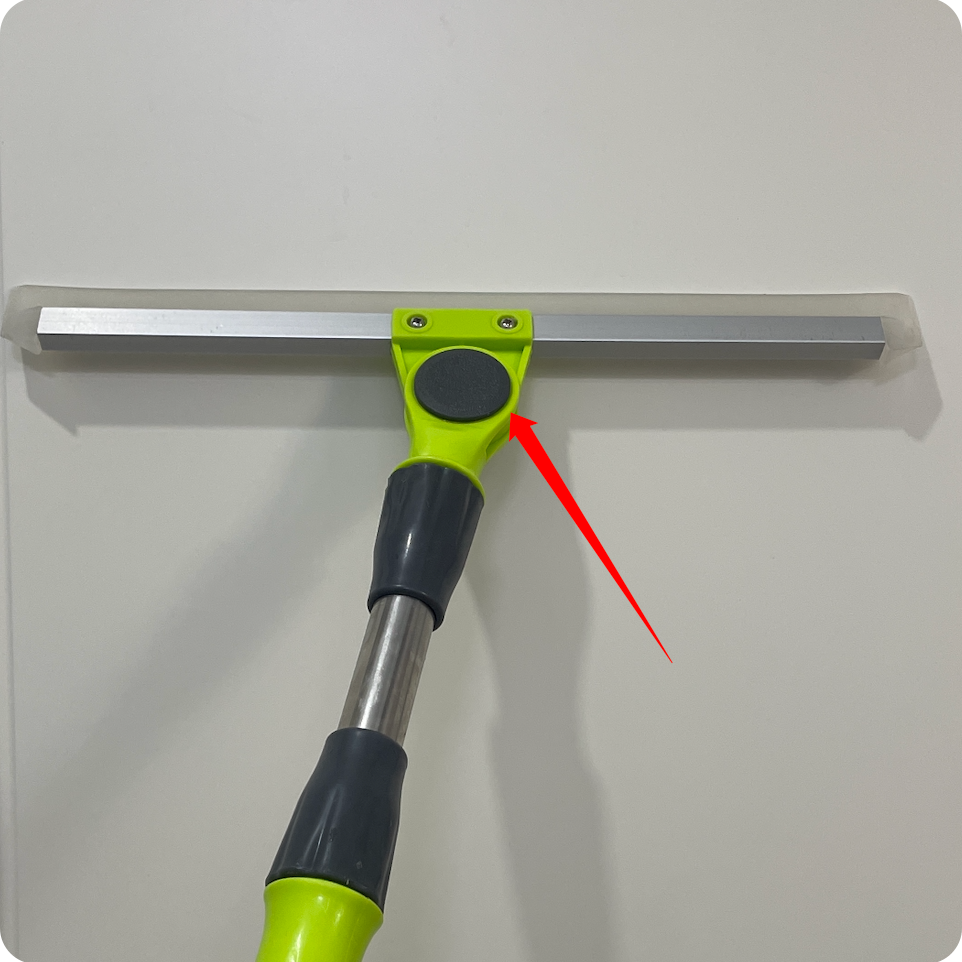 万小洁魔术扫把配件，刮刀圆扣，灰色卡扣