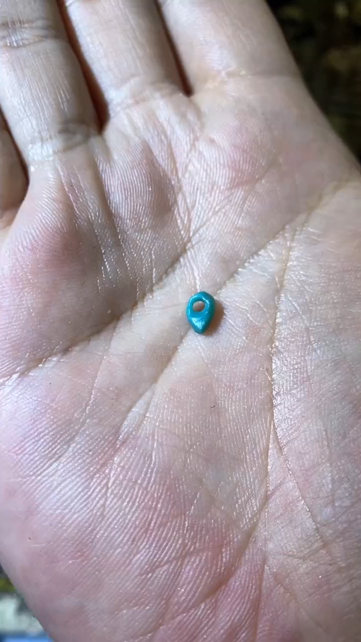 【闪购商品】绿松石颈饰未镶嵌75无相隔珠卡子