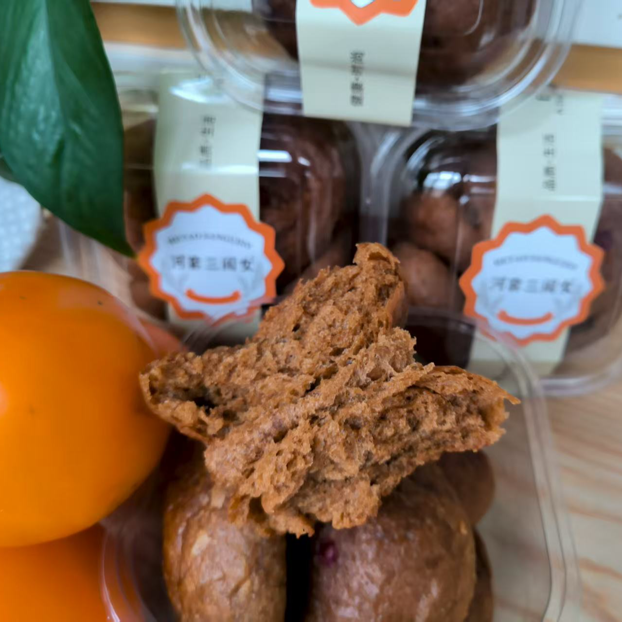 黄柿子口味古法工艺制作的传统老蛋糕，带你找回记忆中的味道