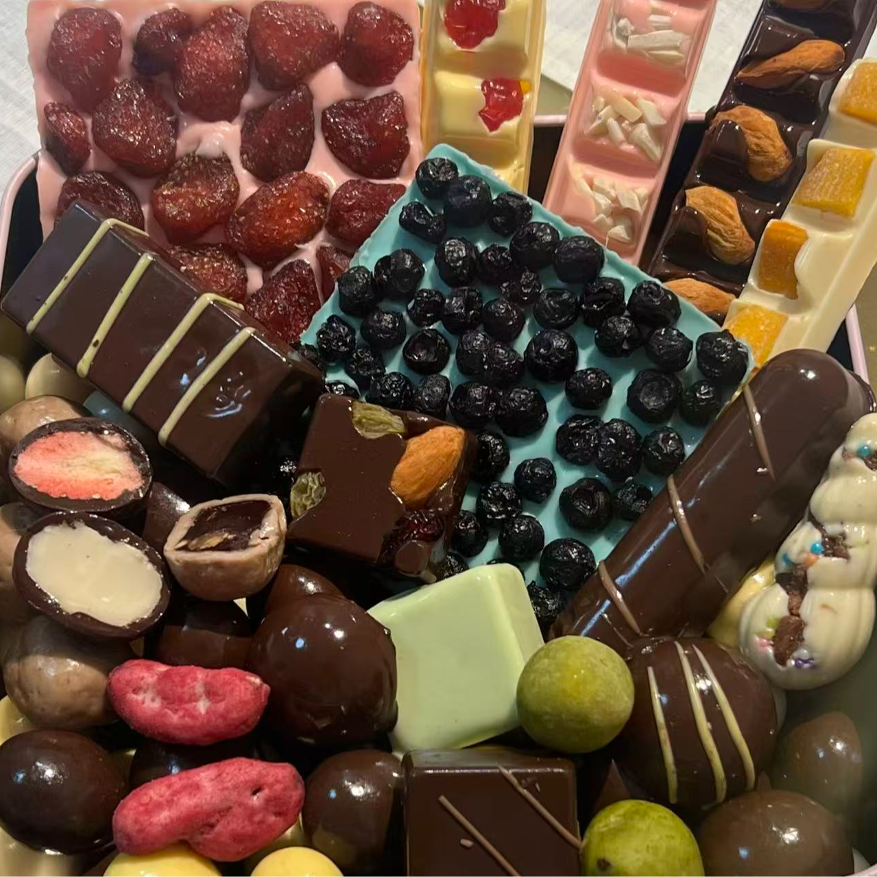 巧克力条纯可可脂巧克力巧克力豆手工巧克力自选巧克力混合巧克力