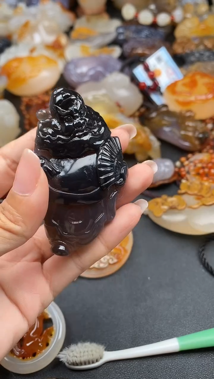 未镶嵌1玛瑙/玉髓蜗****爬ll