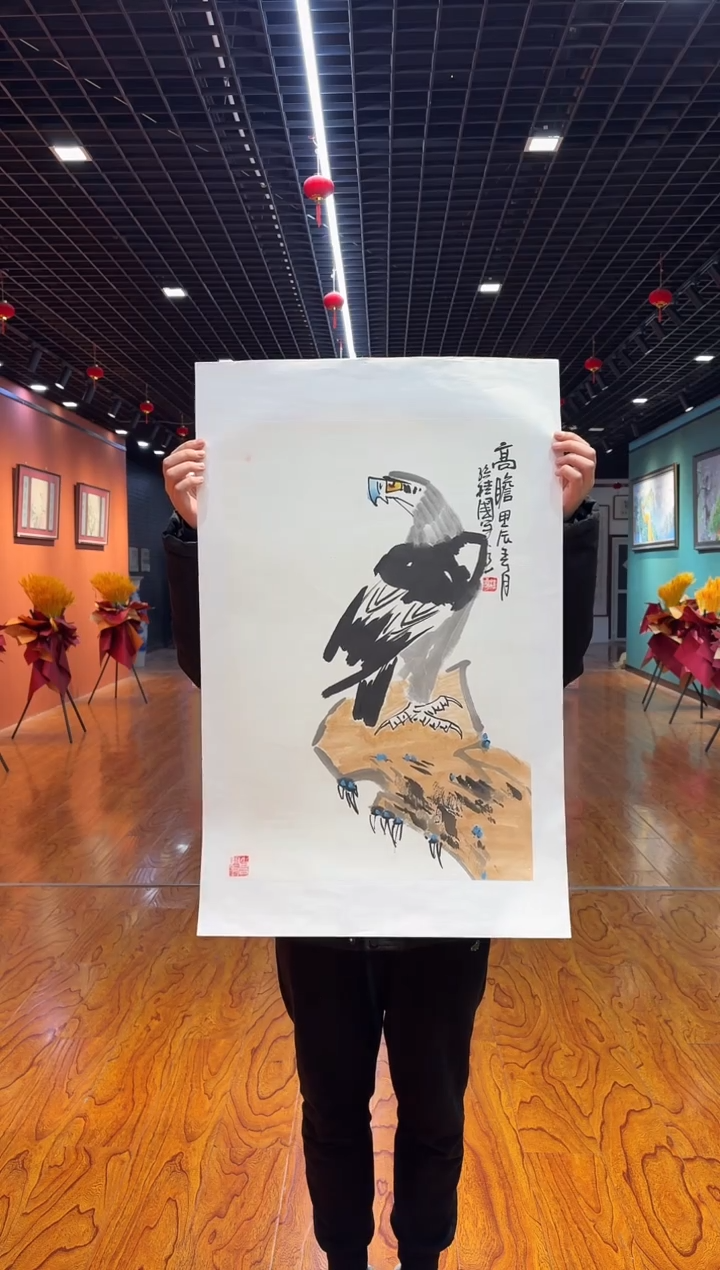 【闪购商品】国画孙桂国老师字画带亲笔合影证书2-10