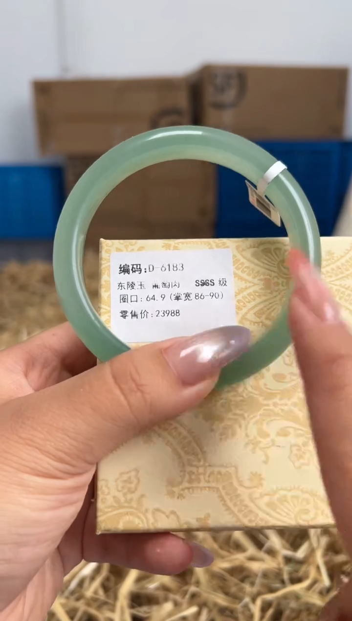 未镶嵌手镯石英质玉D-6183