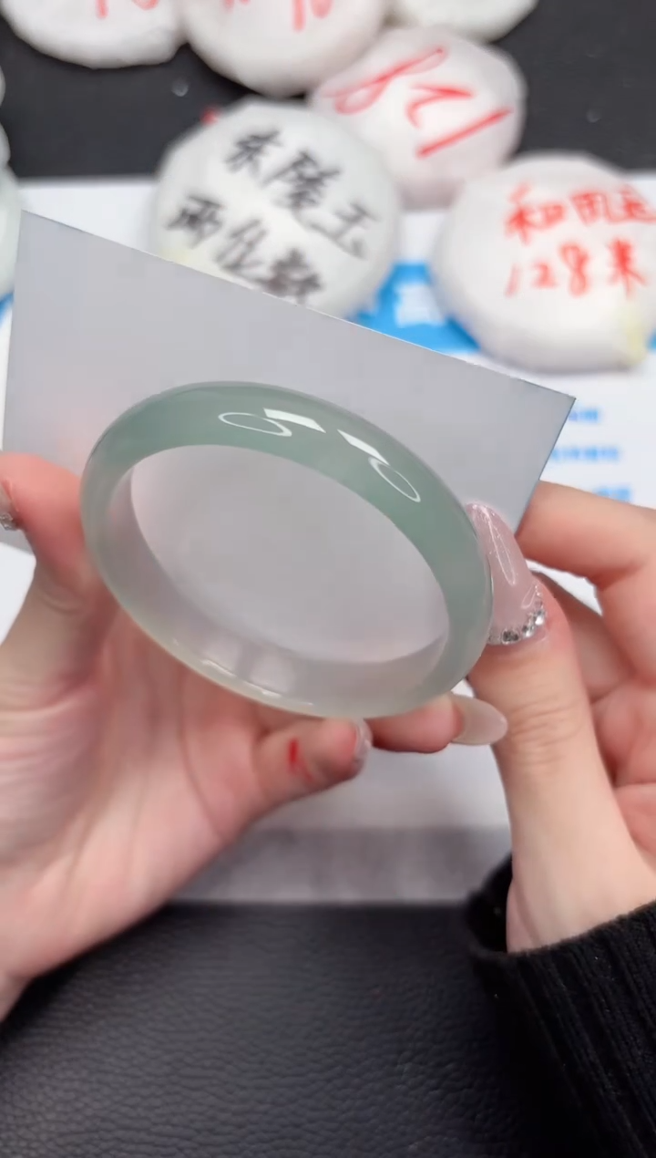 【闪购商品】石英质玉手镯未镶嵌707-55.8