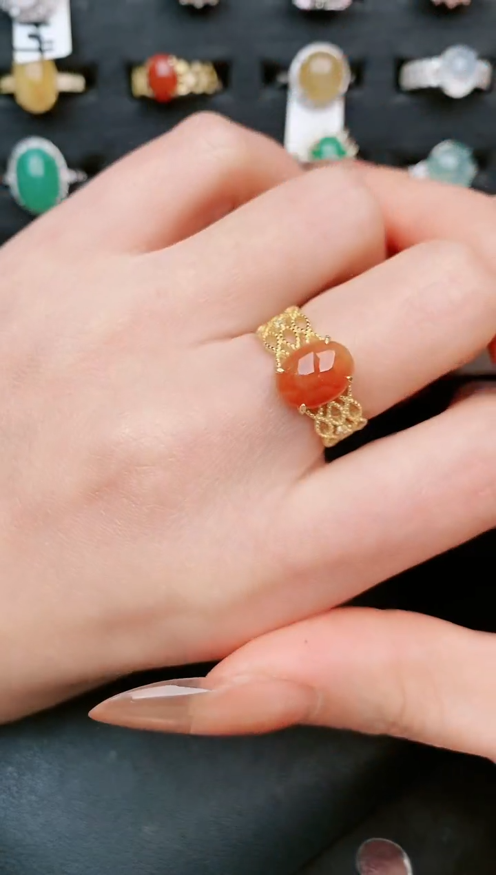 【闪购商品】翡翠戒指银S925镶嵌.....