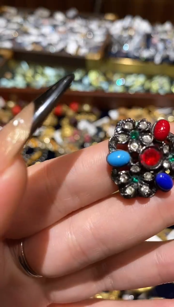 纯铜合金琉璃楚楚珠宝中古甄选不退换