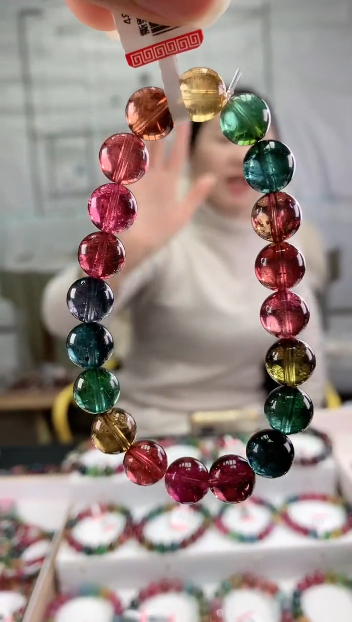 【闪购商品】碧玺手链未镶嵌多样性发一条