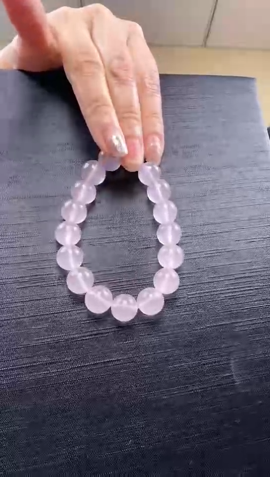 【闪购商品】水晶手镯未镶嵌粉晶