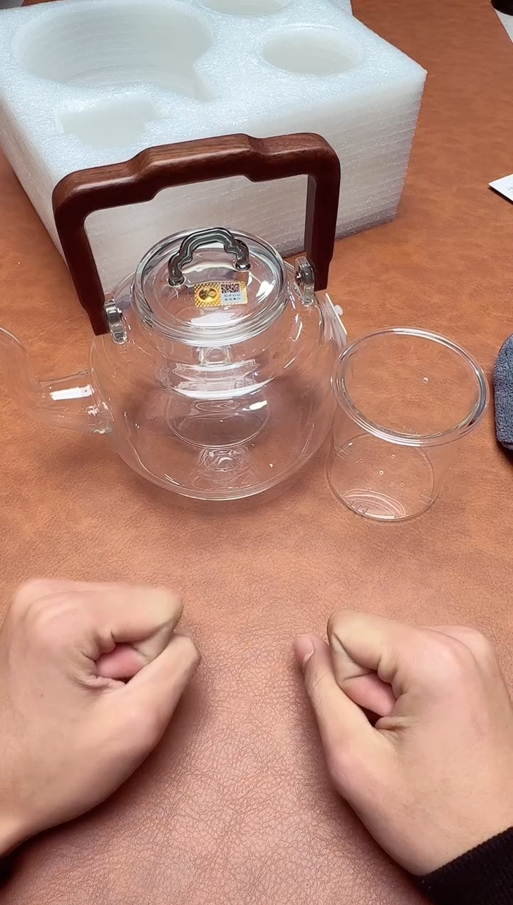 【闪购商品】禾器#雅韵壶透明色