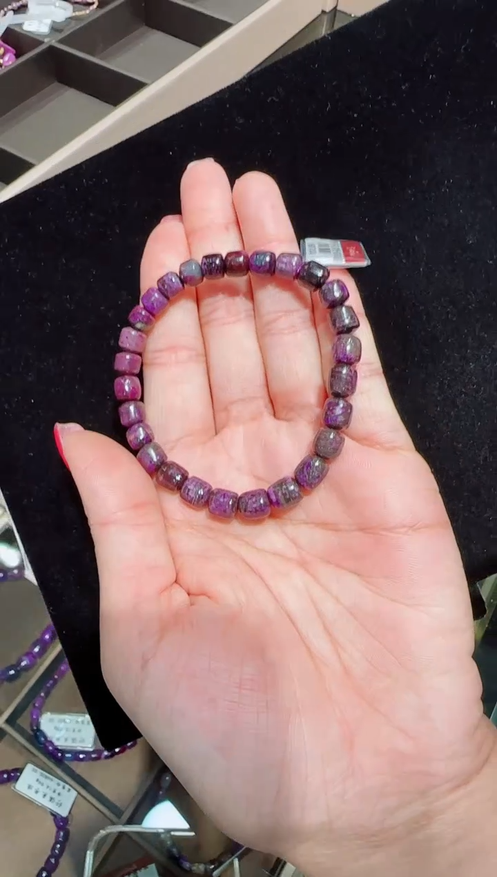 未镶嵌苏纪石（舒俱来）手串南非老矿料舒俱来