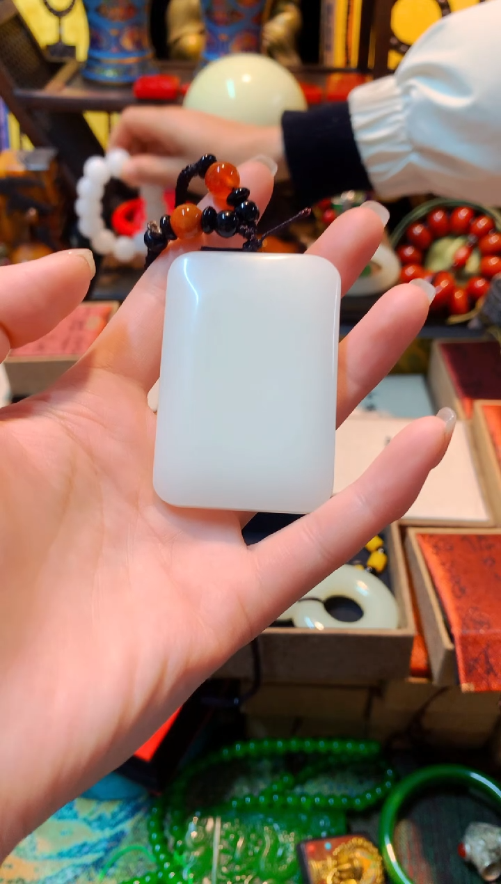 【闪购商品】和田玉（白玉）挂件未镶嵌主播推荐主播推荐