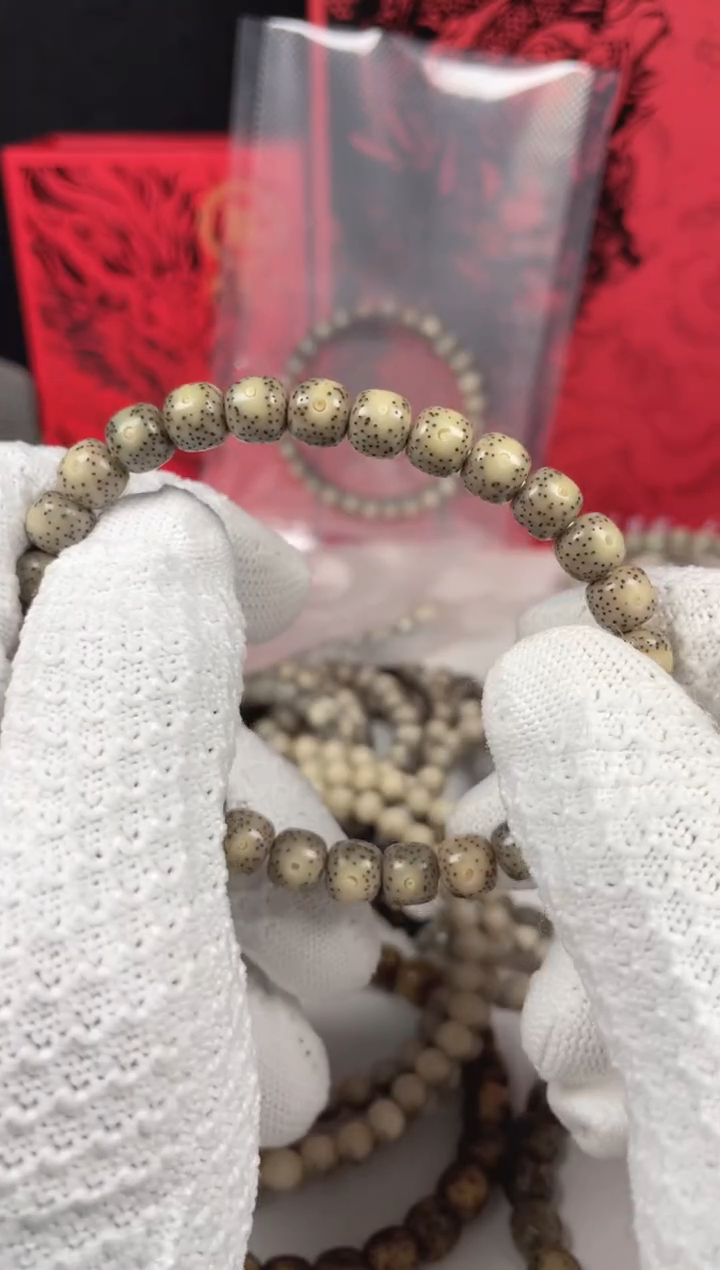 手串星月菩提8*7小细星月留白福利