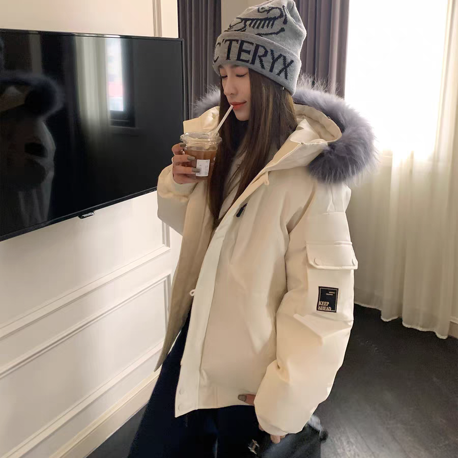 韩系棉服女2025冬季新款oversize宽松棉衣学生保暖面包服棉袄外套