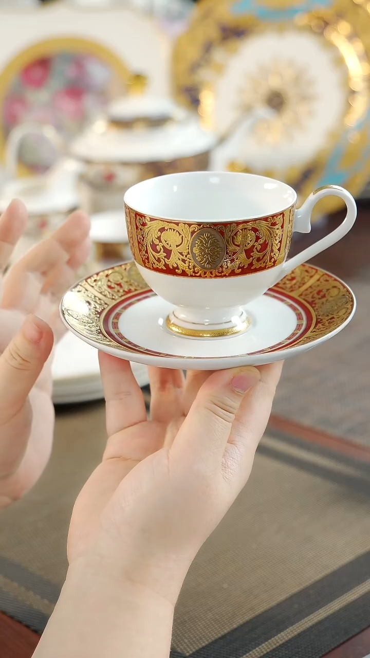 【闪购商品】瓷片咖啡杯碟 福利价
