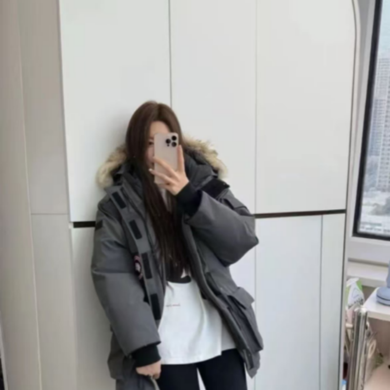 大鹅 08 远征户外加厚秋冬情侣款男女冬季外套