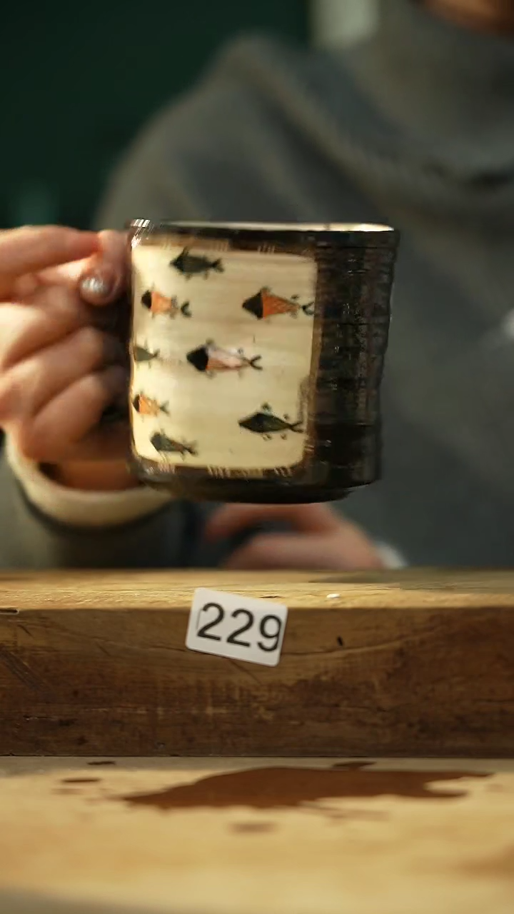 【闪购商品】瓷片福利~好多鱼系列~设计师款