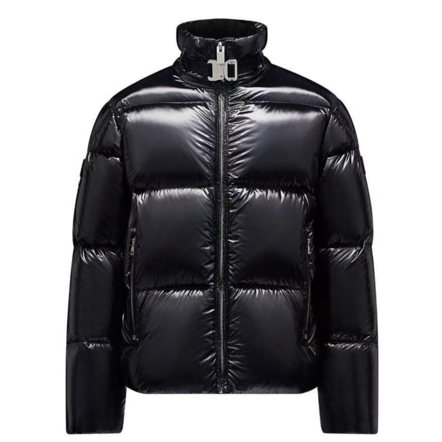 未使用 MONCLER  立领卡扣羽绒服