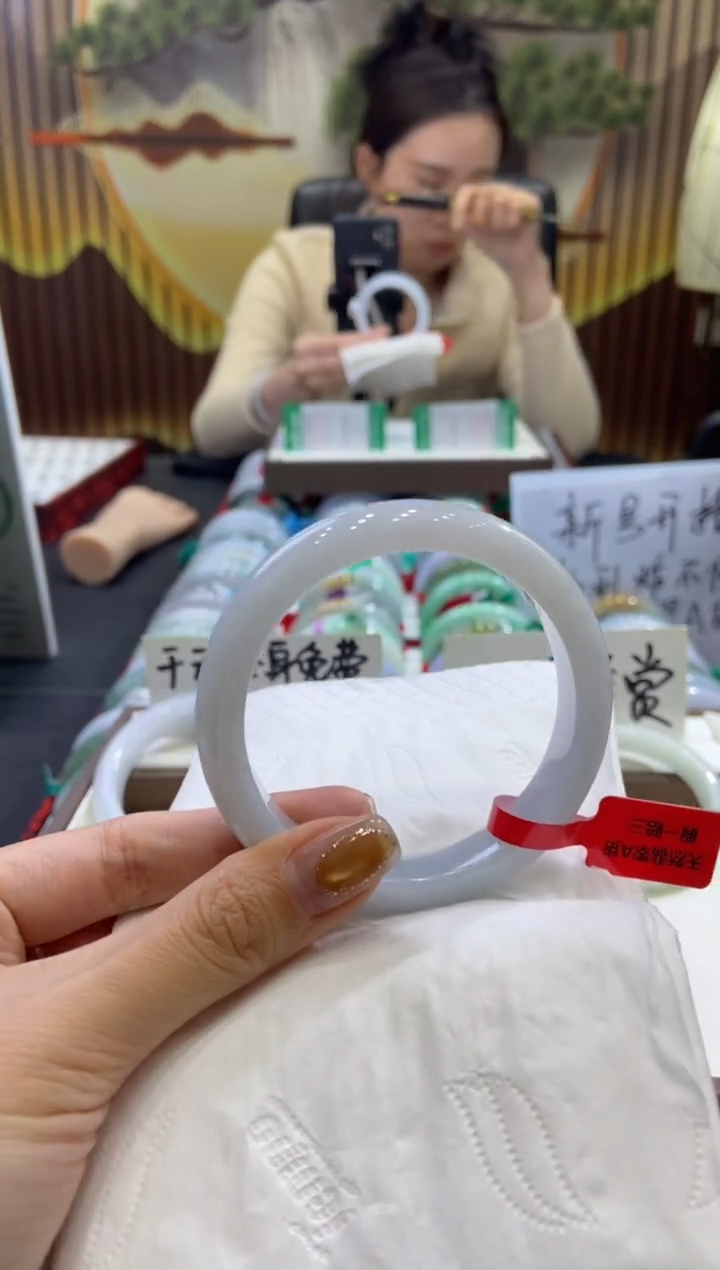 未镶嵌手镯翡翠0006744