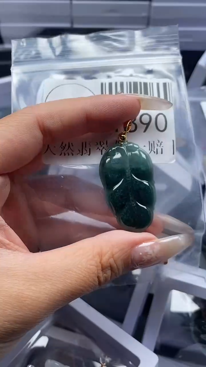 颈饰未镶嵌翡翠1890