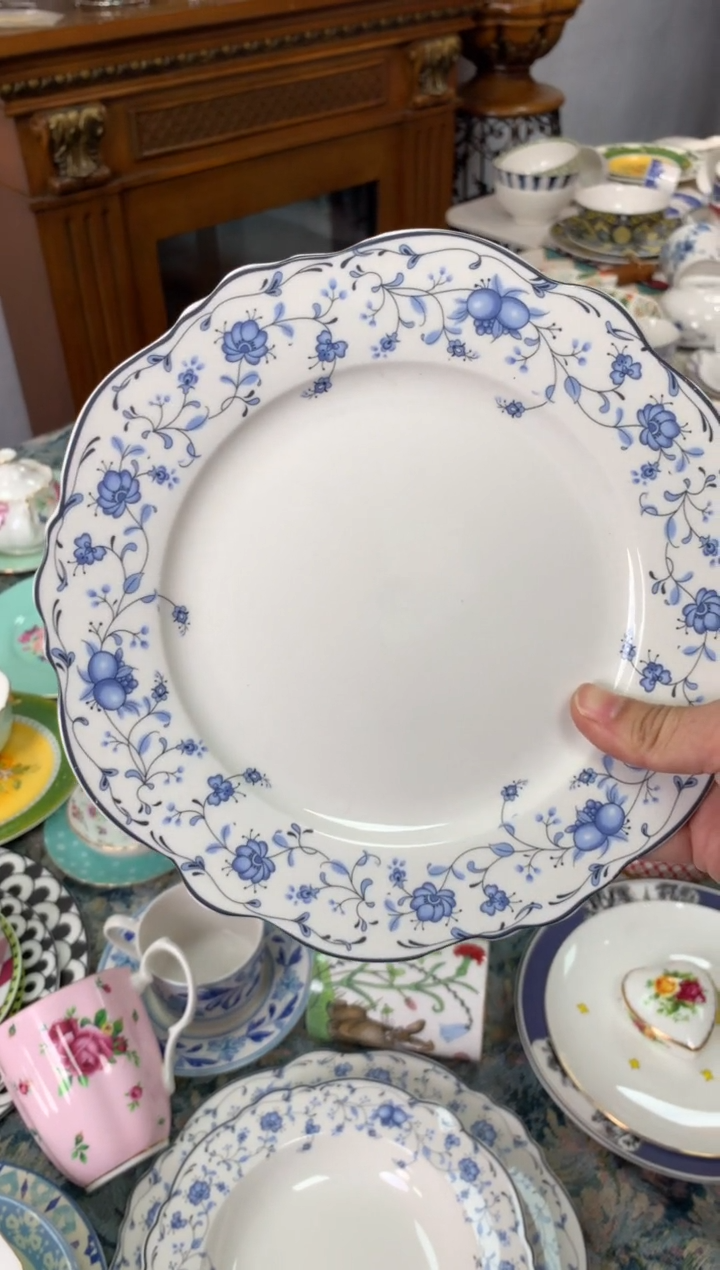 【闪购商品】瓷片陶瓷原单CC957餐具1个8寸