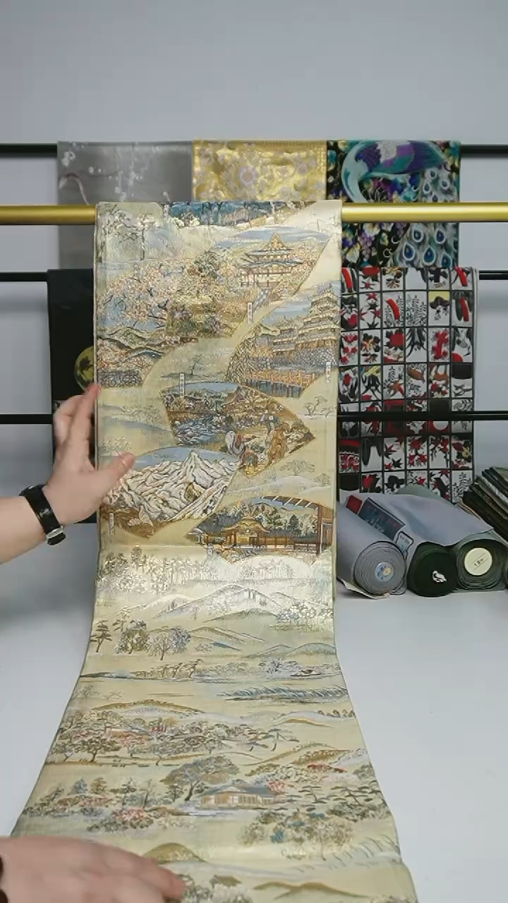 【闪购商品】织绣织锦88单面全通风景人物