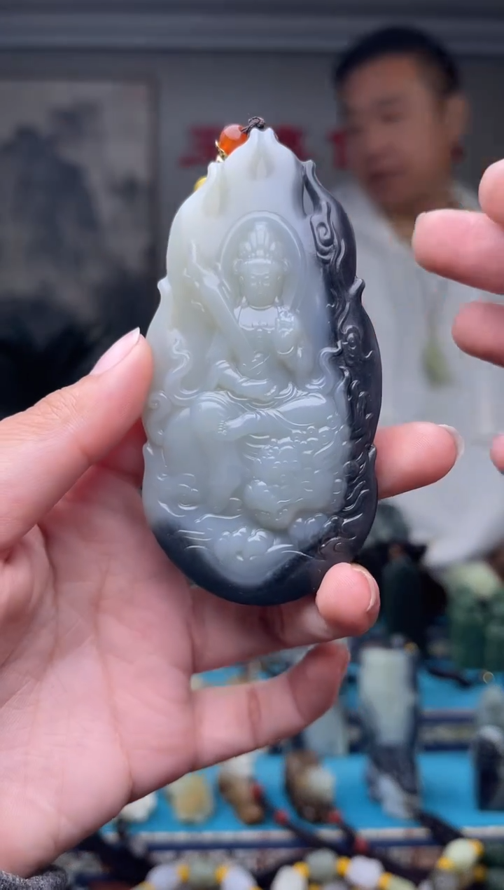 未镶嵌和田玉挂件1