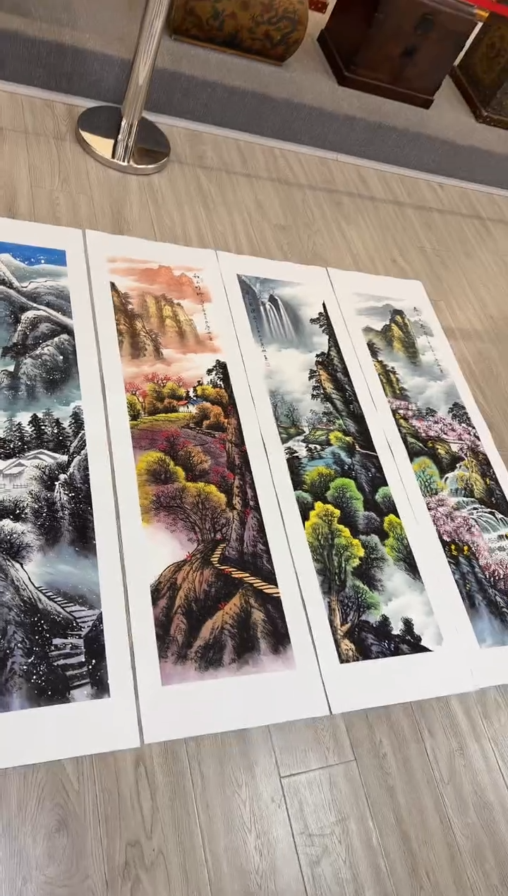 国画80赵隆轩美术馆李庆兴老师作品