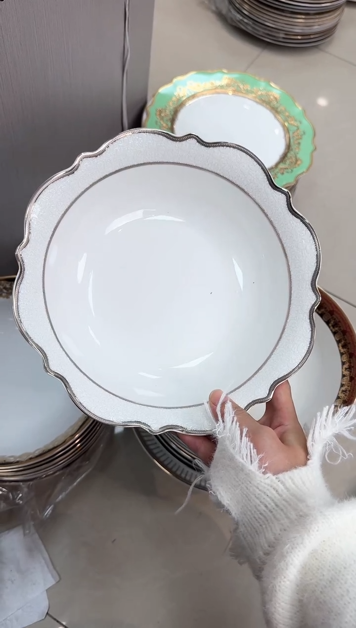 【闪购商品】瓷片9寸大汤碗  春节活动福利价