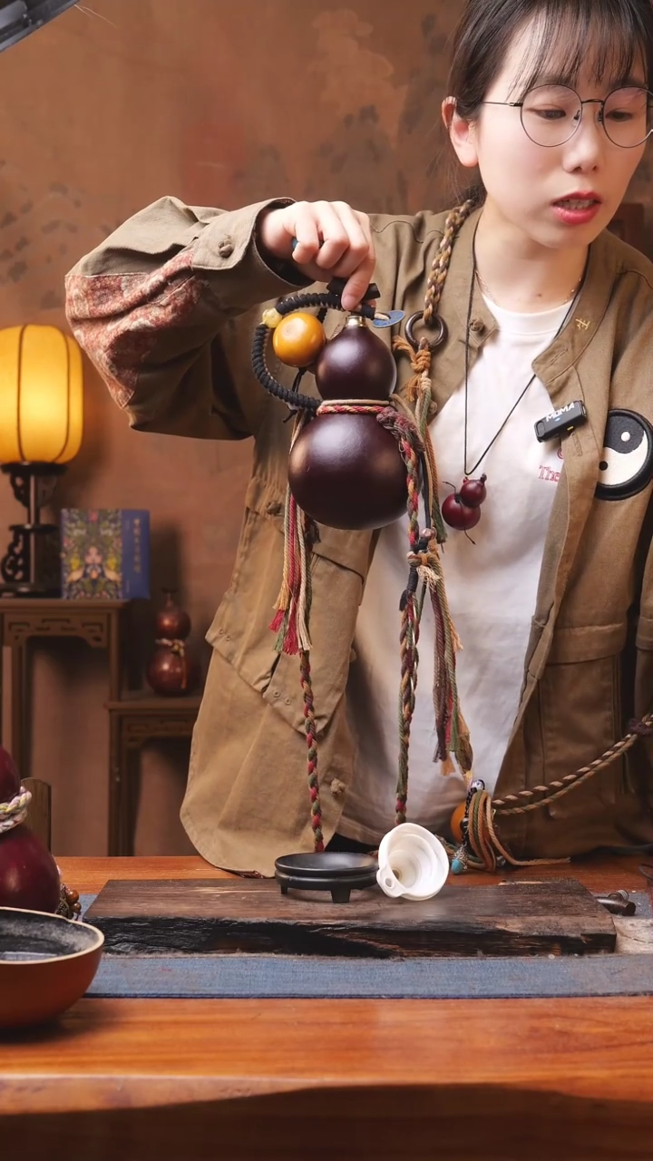 【闪购商品】131号精品大漆葫芦防腐防渗装水茶酒