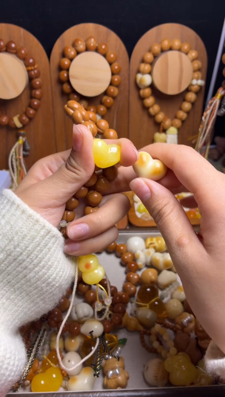 手串猴头核桃?***暖全品纯手工龙炎爱心俏色葫芦吊坠手串