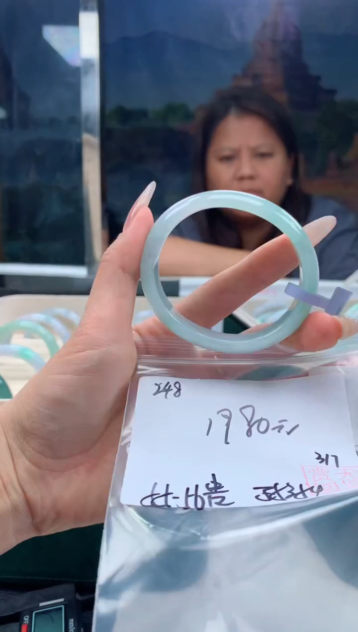 【闪购商品】定制翡翠未镶嵌毛货手镯需精细抛光/手镯248