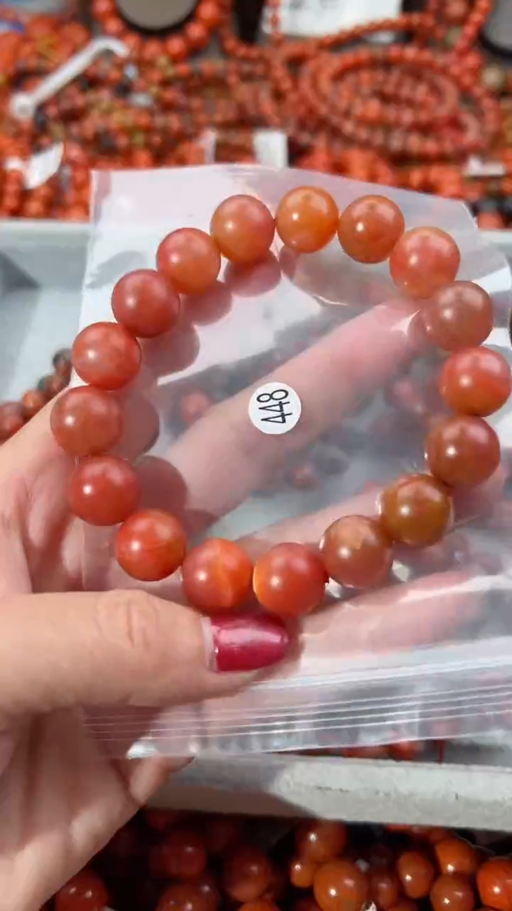 【闪购商品】南红玛瑙手串未镶嵌13